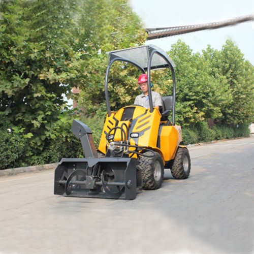 农用滑移小铲车 滑移小铲车工作灵活 型号全电动微型小铲车