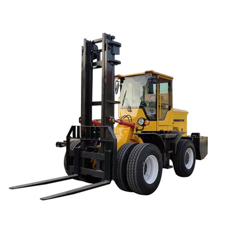 越野叉车加铲斗  爬坡防滑越野叉车 越野加铲斗 可以实地试车