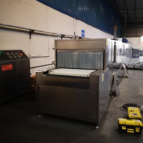 直销履带式超声波清洗烘干线