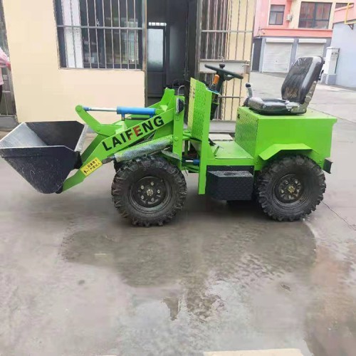 环卫清扫电动小铲车 原地旋转微型小铲车  工程搬运