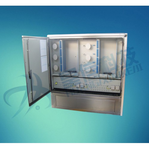 中国联通1440芯不锈钢光缆交接箱