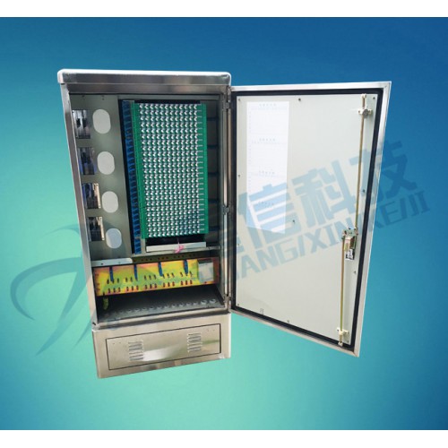 广电网络864芯不锈钢光缆交接箱