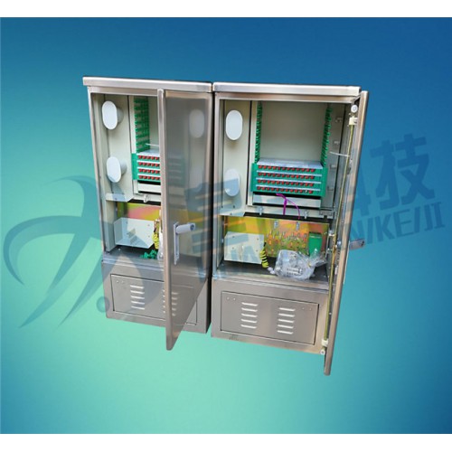 中国移动144芯不锈钢光缆交接箱