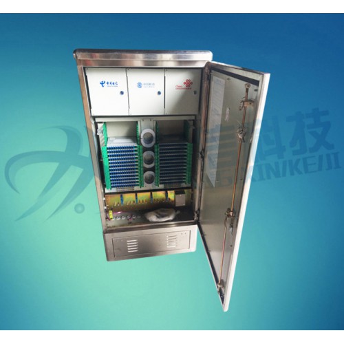 不锈钢三网合一光交箱