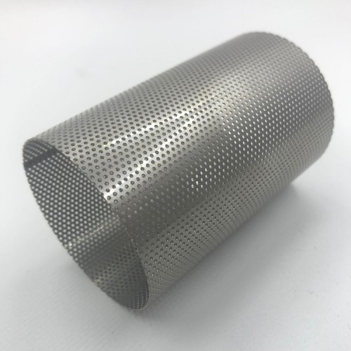 源头厂家金属过滤网 冲孔过滤筒初效过滤网