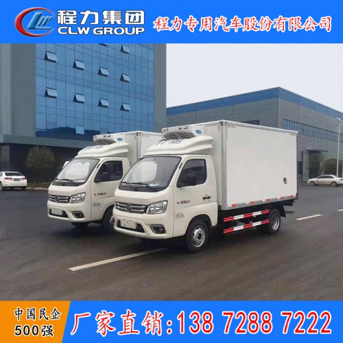 祥菱M1汽油3.1米后双轮厢式冷冻车