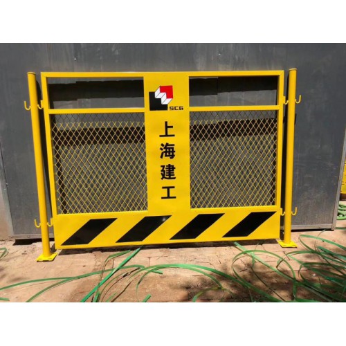 工地围挡安全护栏 镀锌钢管基坑围挡 坑口临边栏杆