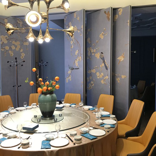 壁画面层活动隔断