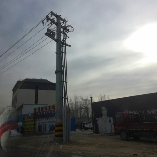 10kv直线电力钢管杆