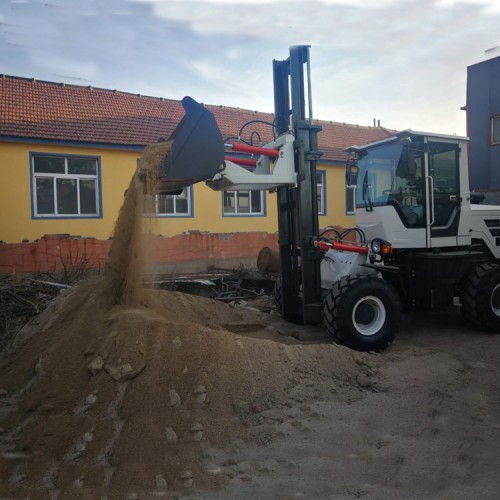 叉铲两用越野叉车  爬坡防滑越野叉车 种类齐全