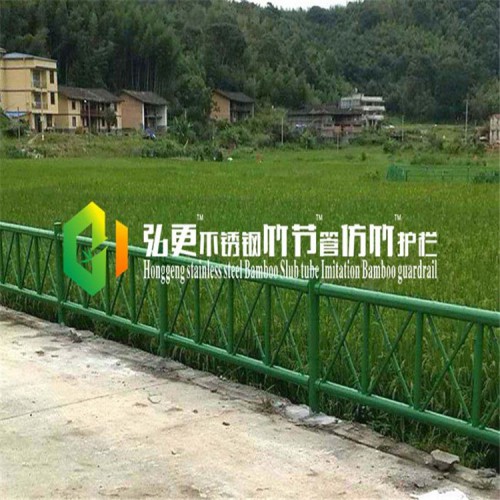 仿竹篱笆 工厂定制 仿竹围栏 竹节护栏