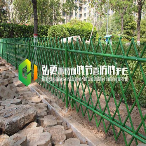 不锈钢仿竹篱笆定制 仿竹篱笆批发