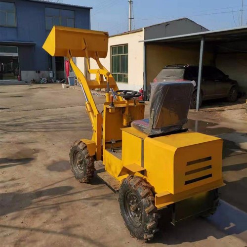 超小铲车厂家  园林微型小铲车 牧场专用电动液压电动小铲车