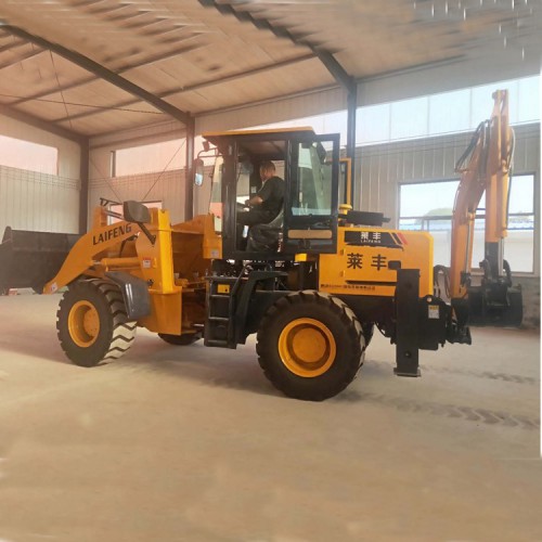 重工挖掘机式装载机  莱丰 欢迎订购两头忙装载机 现货直销