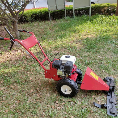 自走式草坪机 手扶自走式草坪修剪机 城市绿化剪草机