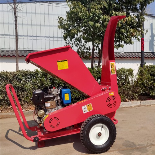 干湿果树粉碎机 果园枝条切碎机 苗圃树枝打碎机