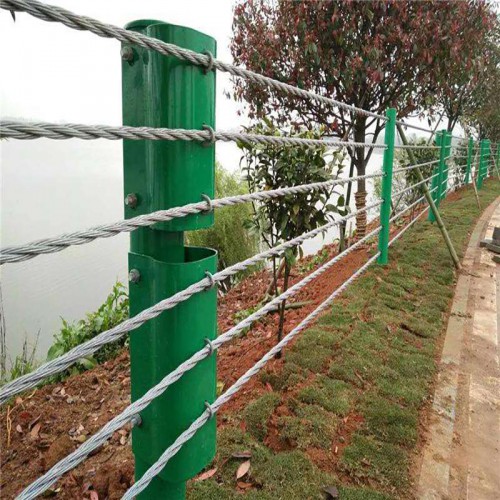 绳索护栏 公路山路绳索护栏