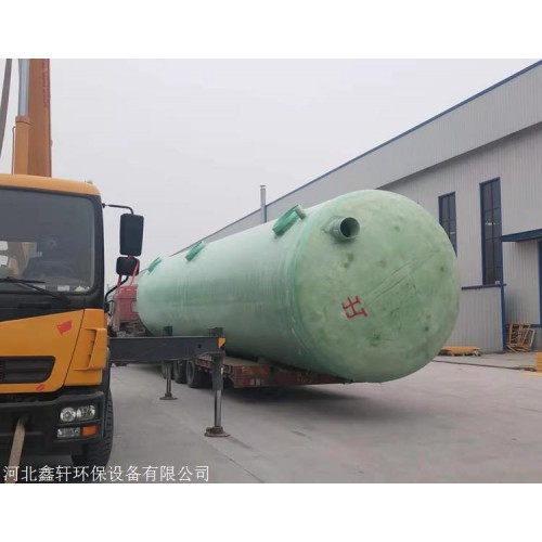 玻璃钢整体化粪池型号 玻璃钢化粪池