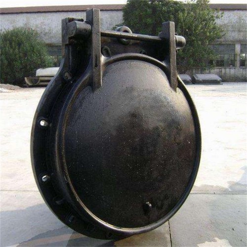 海鹰 铸铁拍门 水体自动溢流止回 灵活密闭水利自动拍门