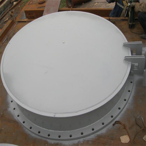 海鹰 钢制拍门 大型轻钢拍门 启闭灵活 高密封防倒灌水利闸门