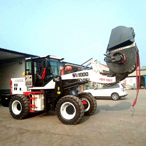 搅拌斗装载机  搅拌铲车  铲车搅拌机