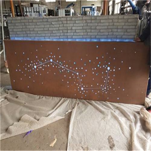 耐侯钢板加工 激光切割耐候板Q345NH中厚板景观