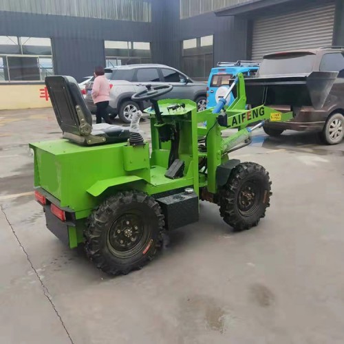 砂石厂专用电动四驱小铲车  电梯电动小铲车 迷你小铲车厂家