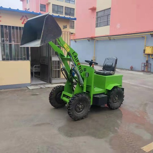 工业电动小铲车  仓库装卸电动小铲车 装载机建筑机械小铲车