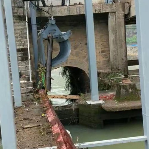 海鹰 液压抓斗除污机 不锈钢抓斗 一机多用 复杂环境灵活清污