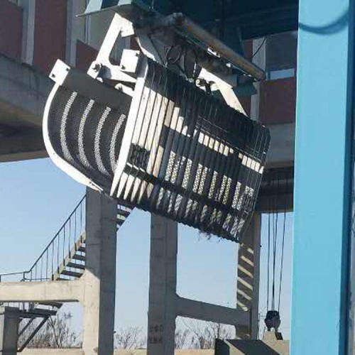 海鹰 开放式液压抓斗除污机 不锈钢格栅 大范围捞取多类漂浮物