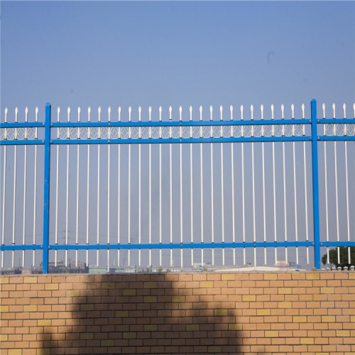 梅州锌钢围墙隔离栏杆 铁艺护栏生产厂家 工地临时隔离围挡