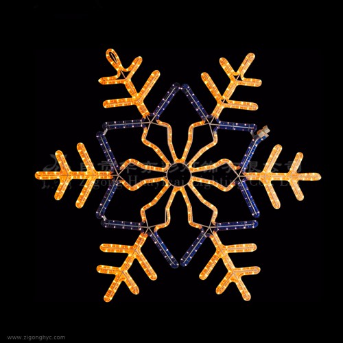 抖音同款雪花LED灯串灯饰制作厂家现货量大从优