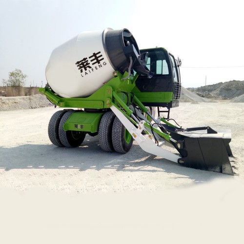 工程水泥专用搅拌车  新型打地坪全自动搅拌车 品质保障