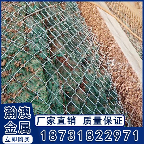 绿色主动防护网 边坡治理主动防护网 环形主动防护网