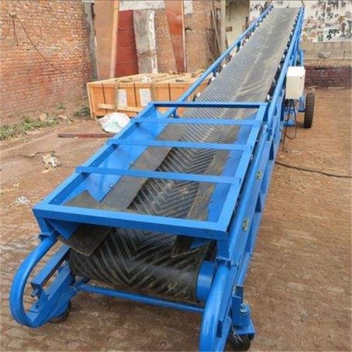 海鹰带式输送机 定制 滚筒式皮带输送机 多倾角传输 快速有力