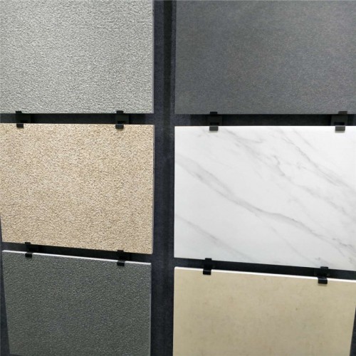 石英砖 示范区专用砖 白木纹景墙砖 黑色水景砖