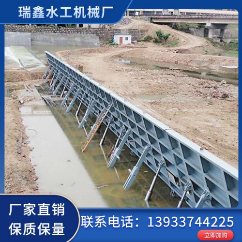 河北液压钢坝 景观坝 厂家