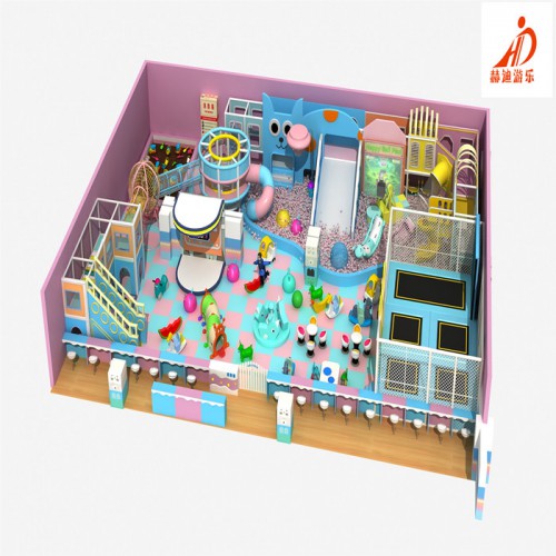 室内淘气堡 马卡龙新款淘气堡 儿童淘气堡 室内儿童乐园