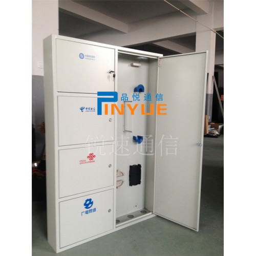 12芯四网合一光纤分光箱尺寸安装介绍