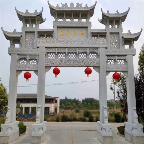 石牌坊 村口石牌坊价格