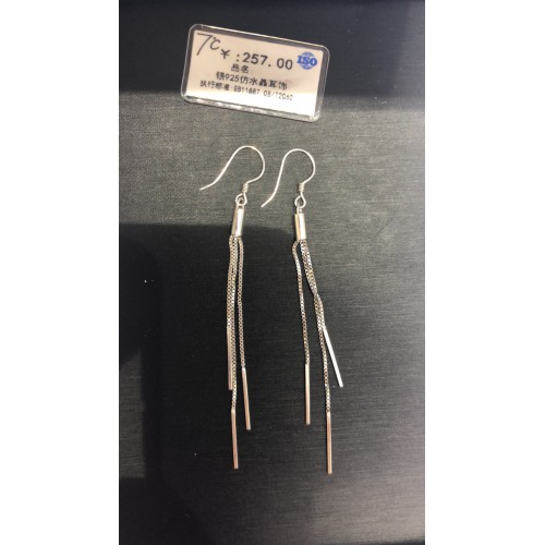 银925耳吊耳线