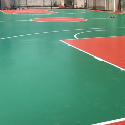 硅pu多少钱一平米？硅pu篮球场施工工艺
