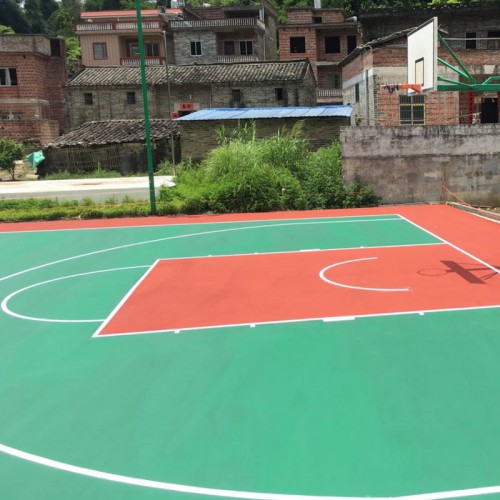 百色硅pu篮球场地面建设造价多少 包工包料