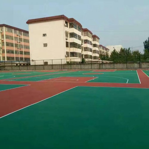 贺州硅pu篮球场施工厂家建造硅pu篮球场公司