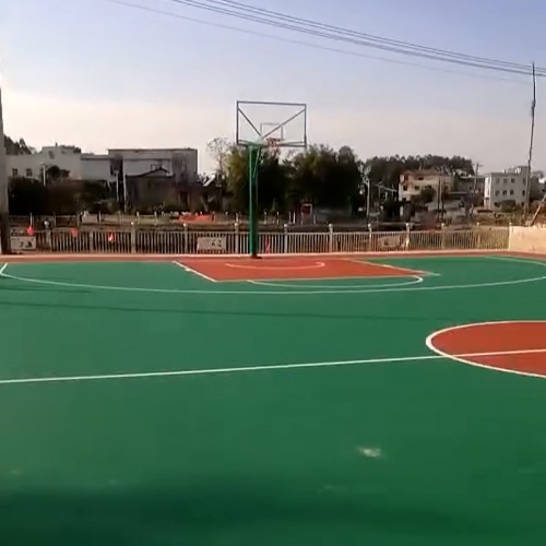梧州篮球场地面丙烯酸球场与硅pu球场有什么区别