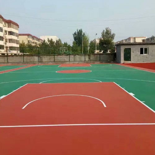 弹性丙烯酸网球场施工工艺