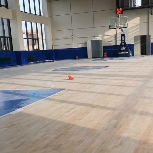 运动木地板篮球场