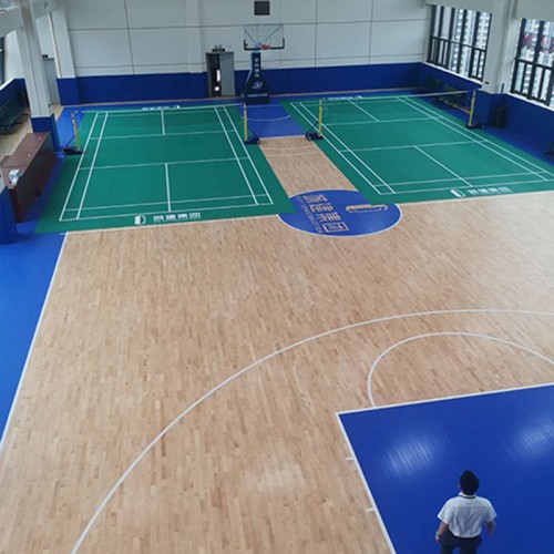 南宁室内篮球场实木地板
