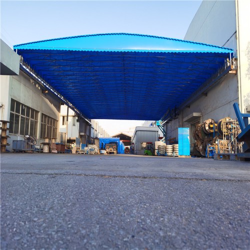 电动大型仓库雨棚