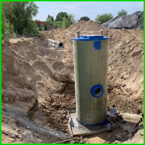 玻璃钢一体化雨水预制提升泵站 厂家